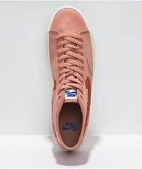 Nike SB BLZR Court Mid Rose & Sienna Skate Shoes