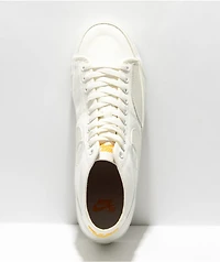 Nike SB BLZR Court Mid Sail White & Grey Skate Shoes