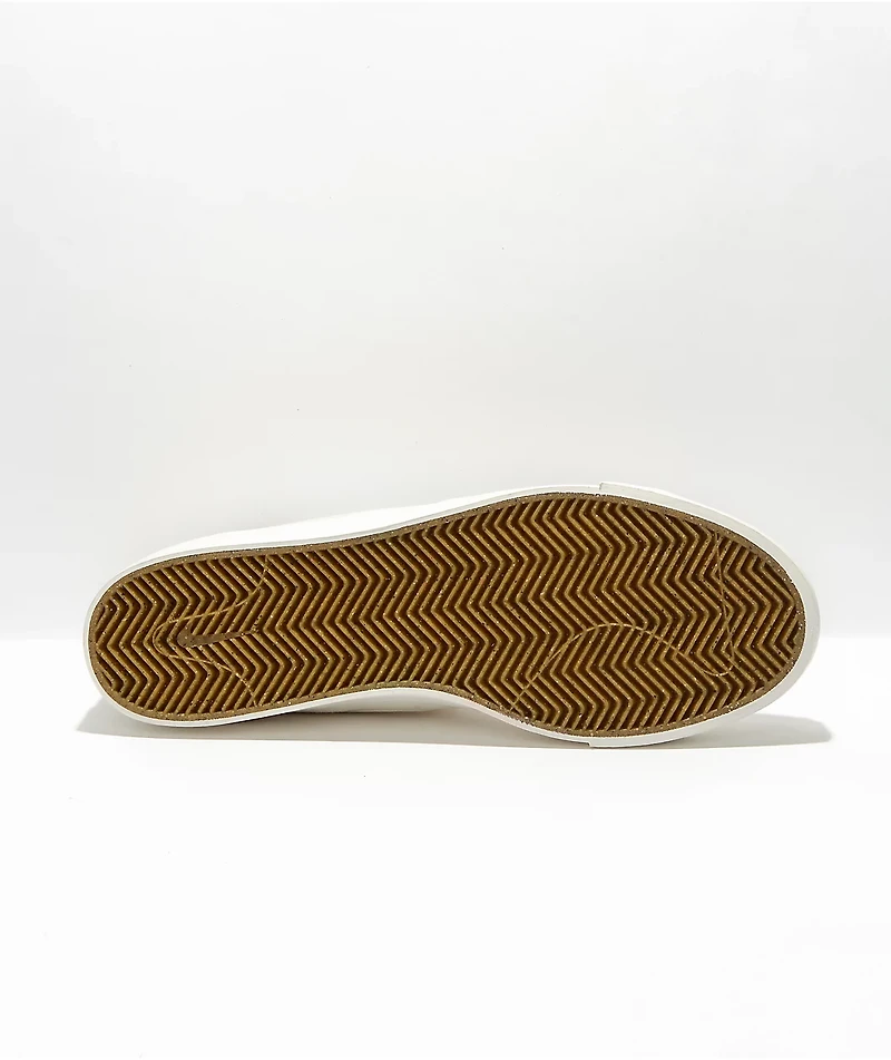 Nike SB BLZR Court Mid Sail White & Grey Skate Shoes