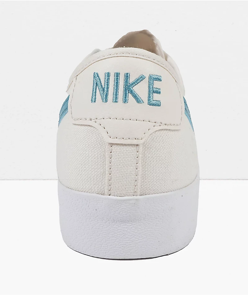 Nike SB BLZR Court Phantom & Cerulean Blue Skate Shoes