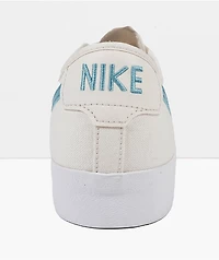Nike SB BLZR Court Phantom & Cerulean Blue Skate Shoes
