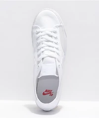 Nike SB BLZR Court White & Skate Shoes