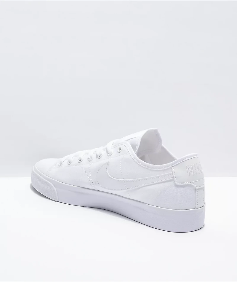 Nike SB BLZR Court White & Skate Shoes