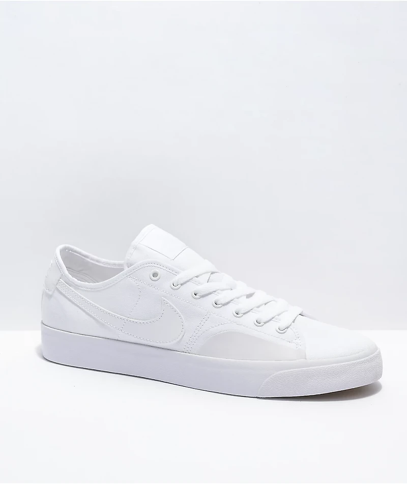 Nike SB BLZR Court White & Skate Shoes