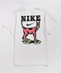 Nike SB Big Dog White & Pink T-Shirt