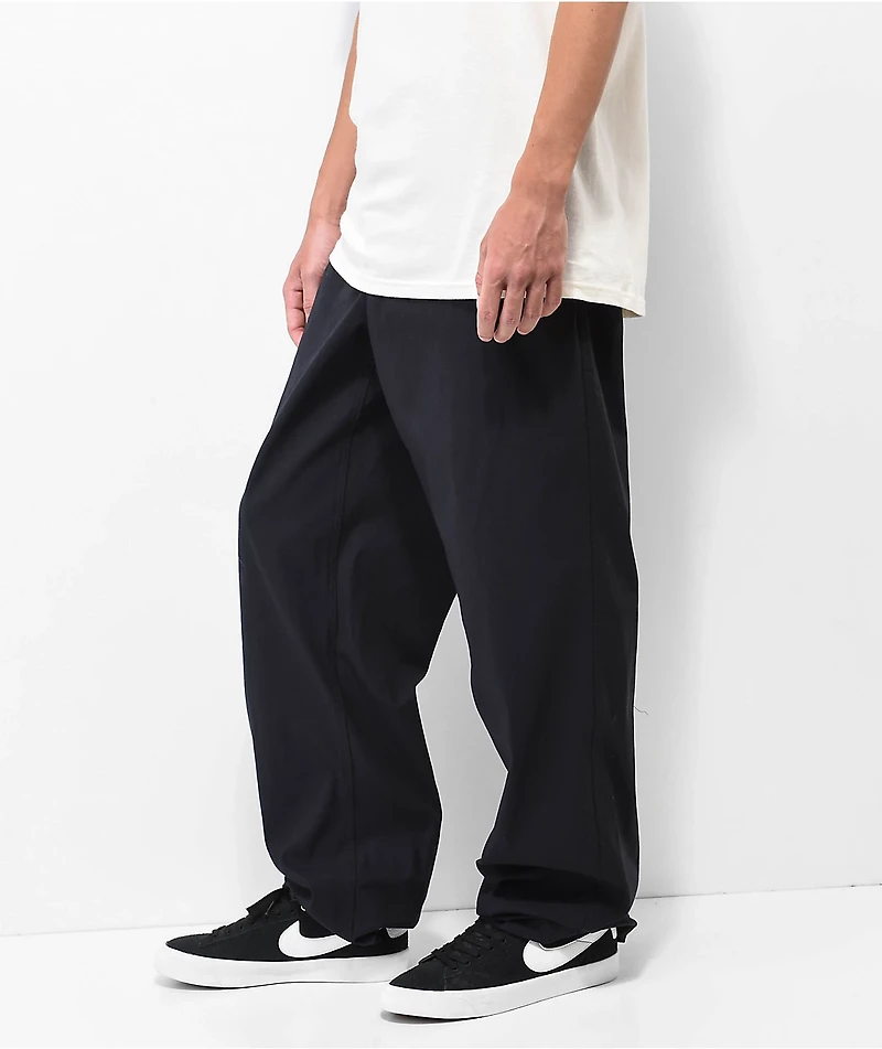 Nike SB Black Loose Fit Chino Skate Pants