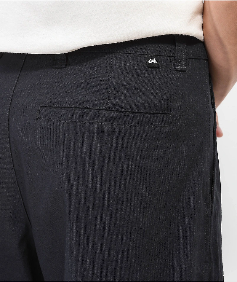 Nike SB Black Loose Fit Chino Skate Pants