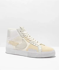 Nike SB Blazer Mid PRM Summit White Skate Shoes