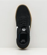 Nike SB Chron 2 Black & Gum Skate Shoes