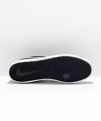 Nike SB Chron 2 Black & White Canvas Skate Shoes