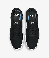 Nike SB Chron 2 Black & White Skate Shoes