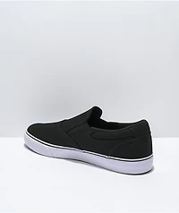 Nike SB Chron 2 Black & White Slip-On Skate Shoes