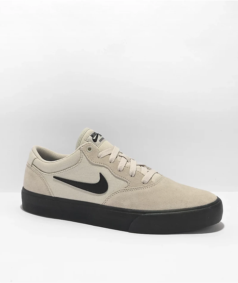 Nike SB Chron 2 Bone & Black Skate Shoes