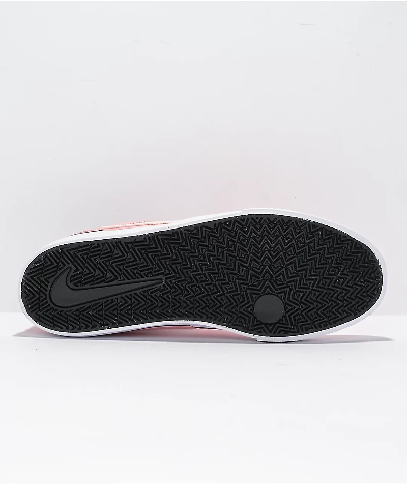 Nike SB Chron 2 Pink Canvas Skate Shoes