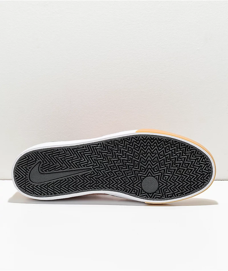 Nike SB Chron 2 Rose & Gum Skate Shoes