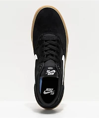 Nike SB Chron Black & Gum Skate Shoes