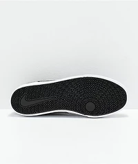 Nike SB Chron SLR Black & White Skate Shoes