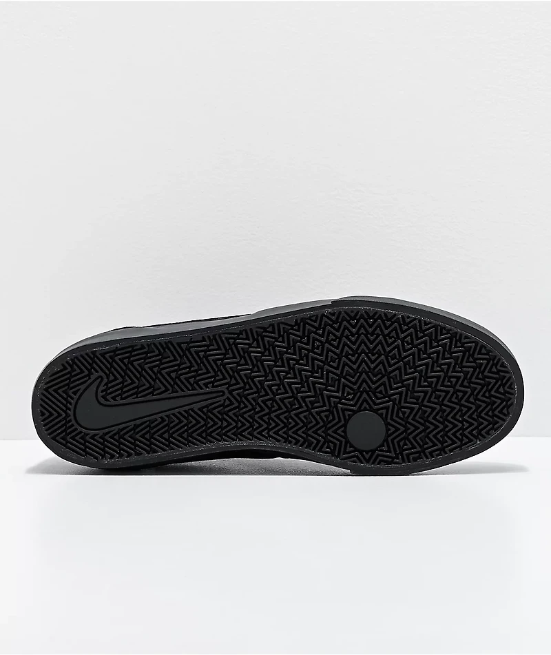 Nike SB Chron SLR Black Skate Shoes