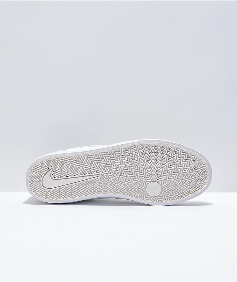 Nike SB Chron White Skate Shoes