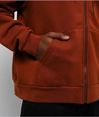 Nike SB Cinnamon Orange Zip Hoodie