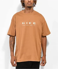 Nike SB City Info Ale Brown T-Shirt