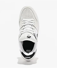 Nike SB Code 58 White & Black Skate Shoes