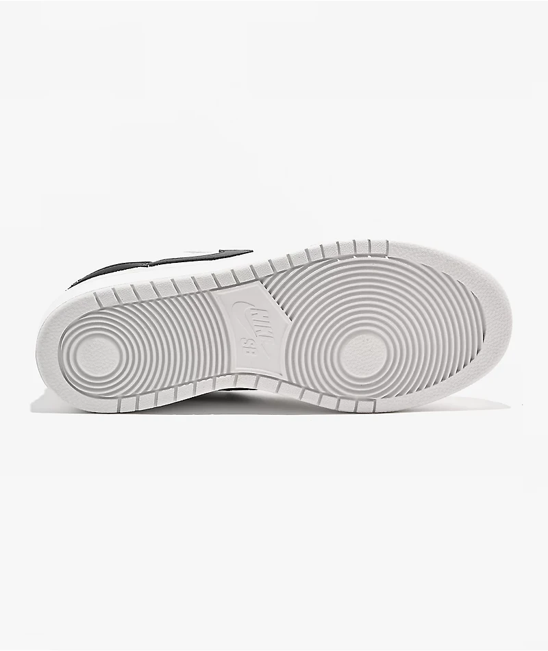 Nike SB Code 58 White & Black Skate Shoes