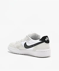 Nike SB Code 58 White & Black Skate Shoes