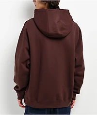 Nike SB Corporate Skateboarding Brown Hoodie