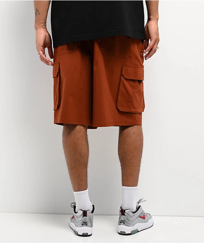 Nike SB Dri-FIT Kearny Cinnamon & White Cargo Skate Shorts