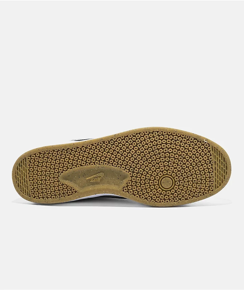 Nike SB FC Classic Cool Grey, Black & White Skate Shoes