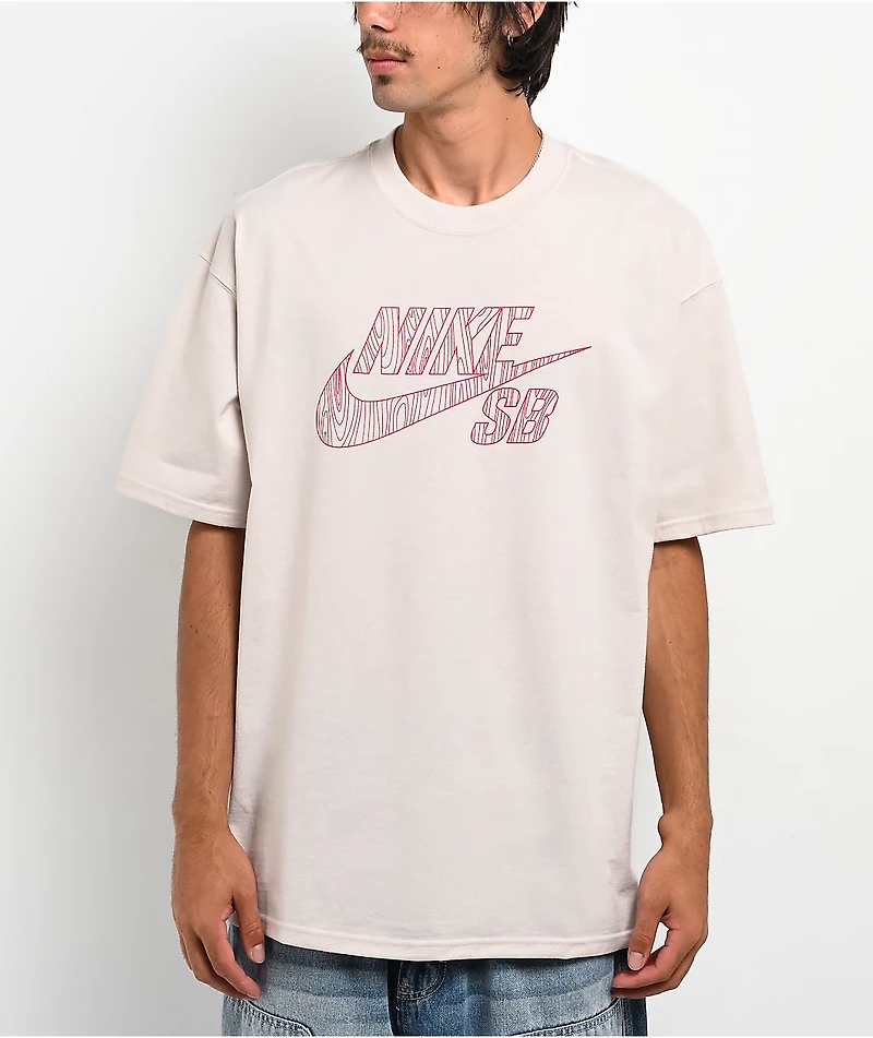 Nike SB Fill Beige T-Shirt