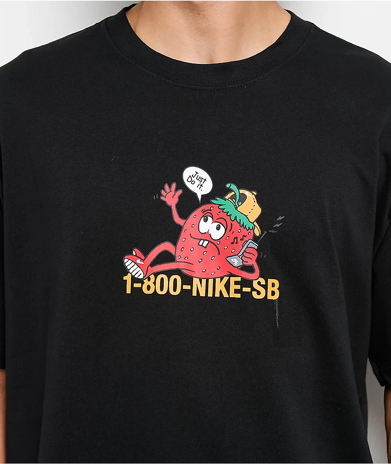 Nike SB Flip Phone Black T-Shirt