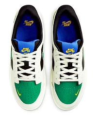 Nike SB Force 58 Bone, Black & Green Skate Shoes