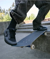Nike SB Force 58 Dark Days Black Skate Shoes