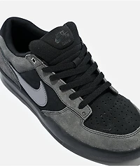 Nike SB Force 58 Dark Days Black Skate Shoes