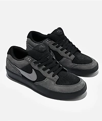 Nike SB Force 58 Dark Days Black Skate Shoes