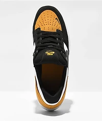 Nike SB Force 58 Gold, Black & White Skate Shoes