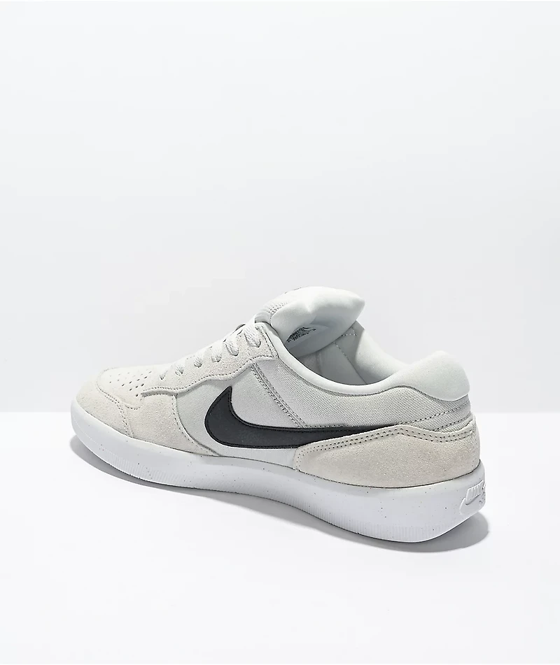 Nike SB Force 58 Grey & Black Skate Shoes
