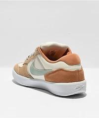 Nike SB Force 58 Ivory & Jade Skate Shoes