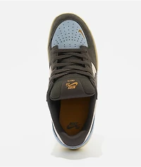 Nike SB Force 58 Light Orewood Brown, Psychic Blue & Medium Ash Skate Shoes