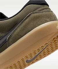 Nike SB Force 58 Medium Olive, Gum & Black Skate Shoes