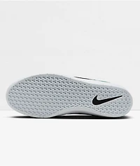 Nike SB Force 58 Pine, Black & White Skate Shoes