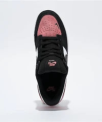 Nike SB Force 58 Pink Salt, Black & White Skate Shoes