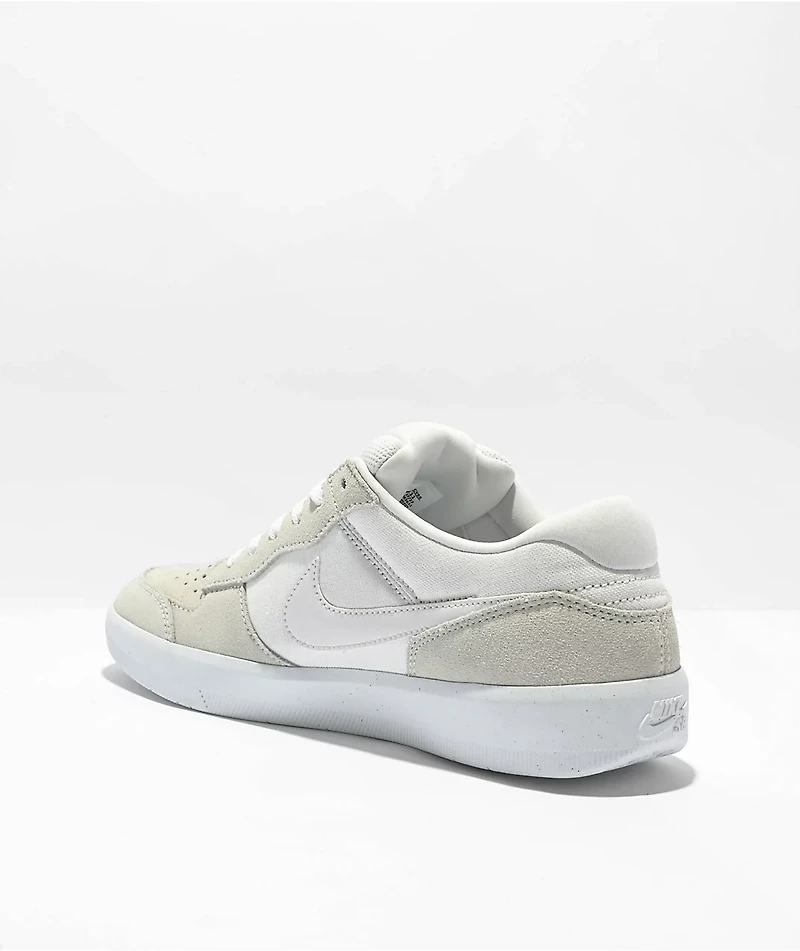 Nike SB Force 58 Premium Summit White Skate Shoes