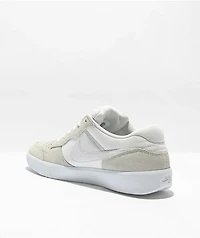 Nike SB Force 58 Premium Summit White Skate Shoes