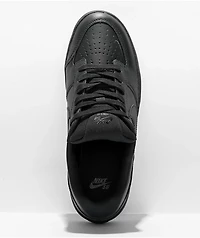 Nike SB Force 58 Prime Leather Black Skate Shoes