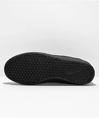 Nike SB Force 58 Prime Leather Black Skate Shoes