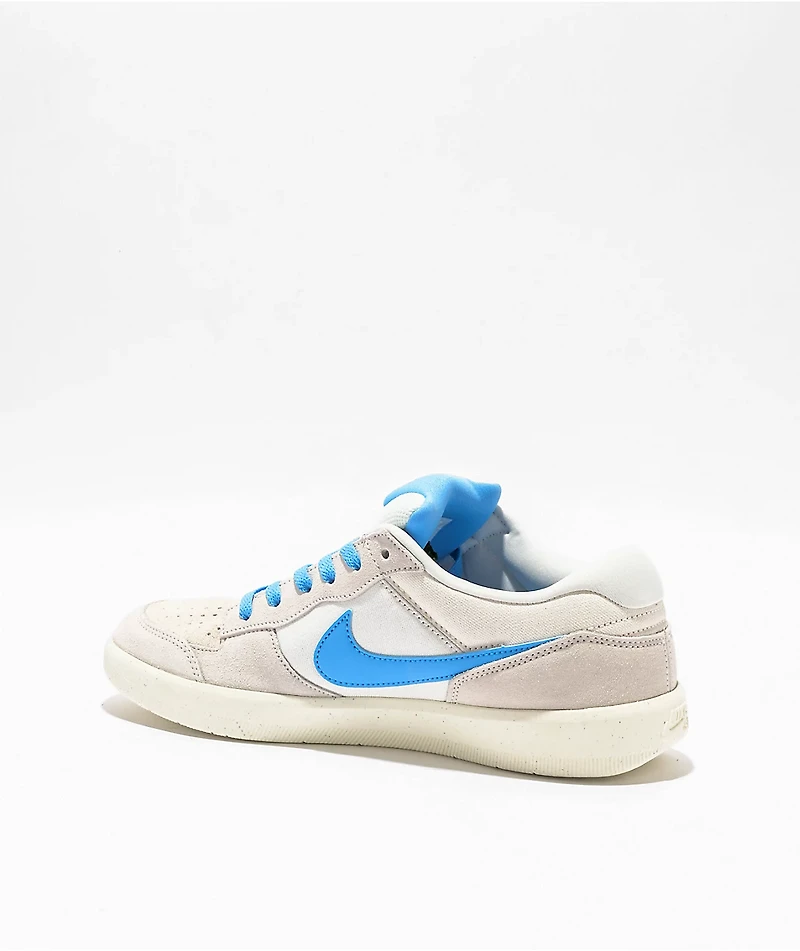 Nike SB Force 58 Summit White & University Blue Skate Shoes
