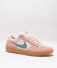 Nike SB Force 58 Teal, Gum & Pink Skate Shoes